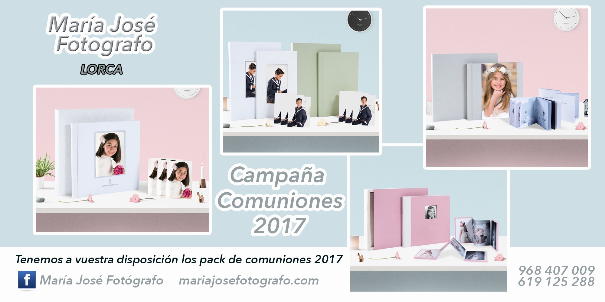 pack comuniones 2017